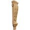 Ekena Millwork 6 1/4"W x 3"D x 22"H Large Acanthus Pilaster Corbel, Cherry CORW06X03X22PACH - alternate 1